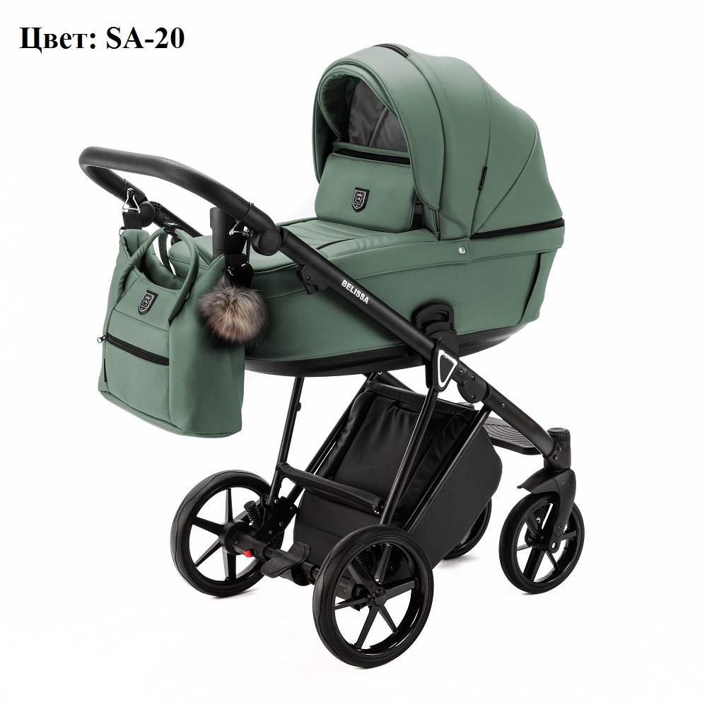 Модульная детская коляска Adamex Belissa Deluxe SA-20
